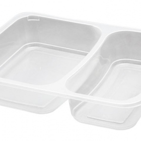 Servis Kabı 2 Bölmeli